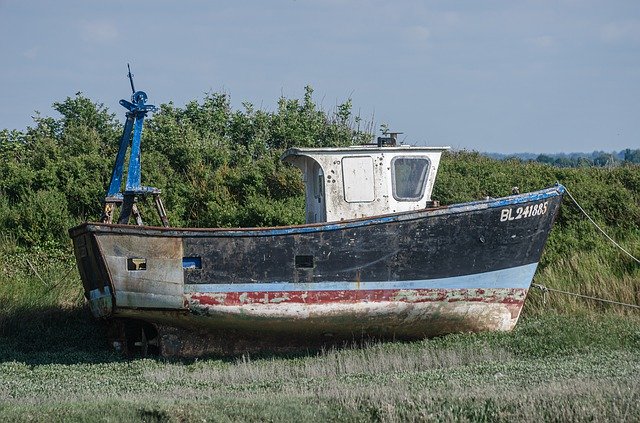 Unduh gratis Boat Failed Sea - foto atau gambar gratis untuk diedit dengan editor gambar online GIMP