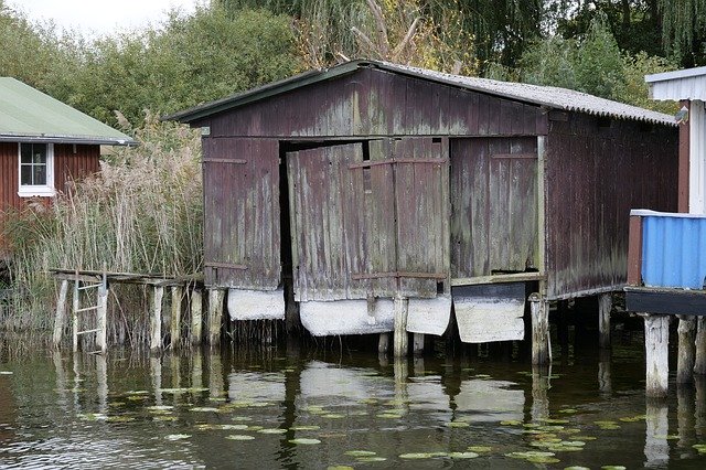 Free download Boat House Building Architecture -  free photo or picture to be edited with GIMP online image editor