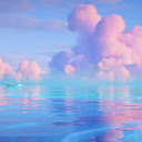 Boat Journey on a Sea of Pink Clouds  screen for extension Chrome web store in OffiDocs Chromium
