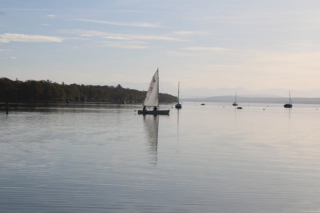 Free download boat lake water ammersee bavaria free picture to be edited with GIMP free online image editor