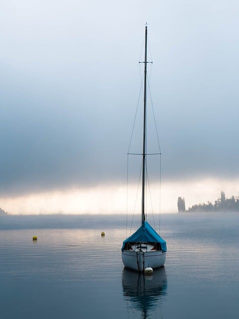 Free download boat lake winter water clouds free picture to be edited with GIMP free online image editor