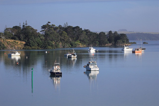 Free download Boat Reflection New Zealand -  free photo or picture to be edited with GIMP online image editor