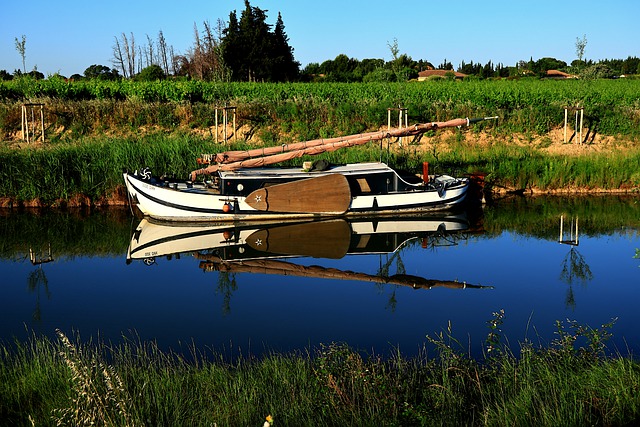 Free graphic boat sailboat canal du midi france to be edited by GIMP free image editor by OffiDocs