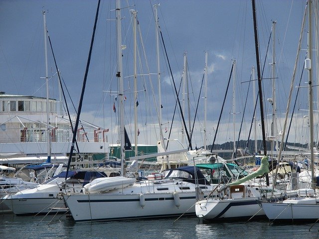 Kostenloser Download Boats Croatia Sea - kostenloses Foto oder Bild zur Bearbeitung mit GIMP Online-Bildbearbeitung