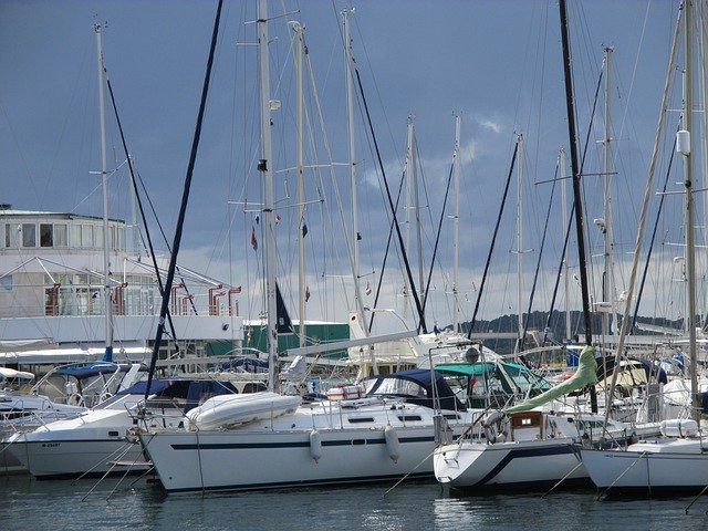 Free download Boats Croatia Sea -  free photo or picture to be edited with GIMP online image editor