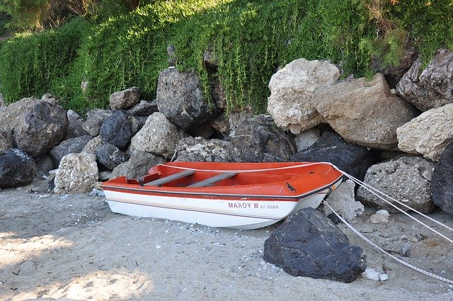 Free download Boat Sea Corfu -  free photo or picture to be edited with GIMP online image editor