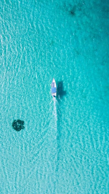 Free download boat sea view aerial free picture to be edited with GIMP free online image editor