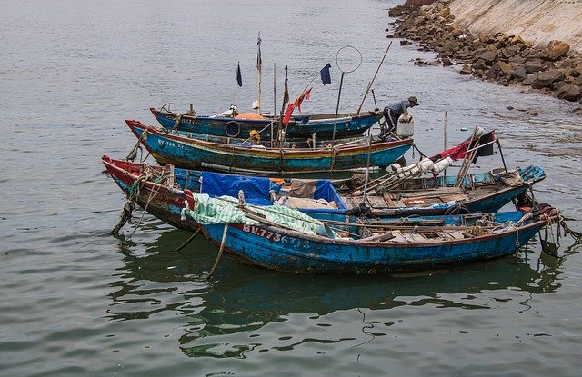 Free download Boats Ocean Water -  free photo or picture to be edited with GIMP online image editor