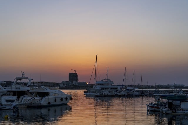 Free download boats port kato paphos cyprus free picture to be edited with GIMP free online image editor