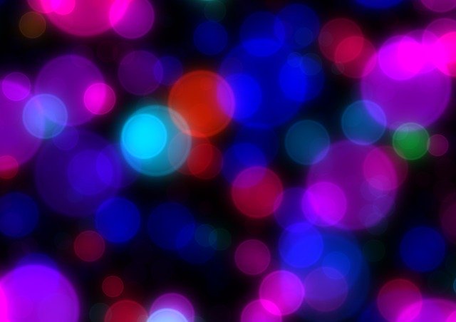 Free download Bokeh Colorful Out Of Focus -  free illustration to be edited with GIMP free online image editor