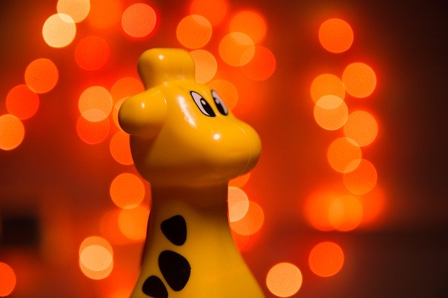 Free download Bokeh Snowman Giraffe -  free photo or picture to be edited with GIMP online image editor