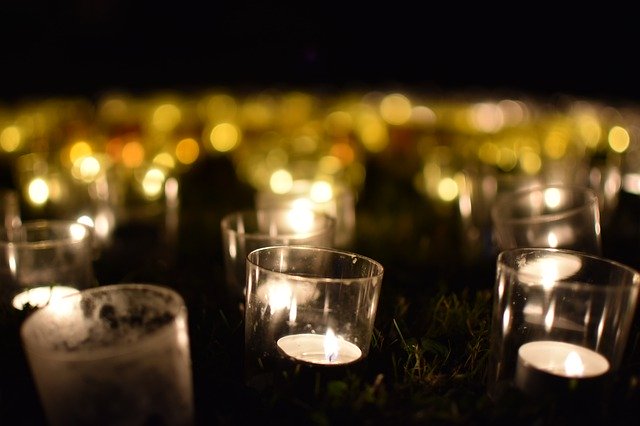 Free download Bokeh Tealight Candle Depth Of -  free photo or picture to be edited with GIMP online image editor