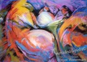 Free download Bola De Cristal Pastel Seco Mercedes Lapietra free photo or picture to be edited with GIMP online image editor