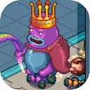 Bomba Game Navigate Pixelated Challenges and Collect Stars!  screen for extension Chrome web store in OffiDocs Chromium