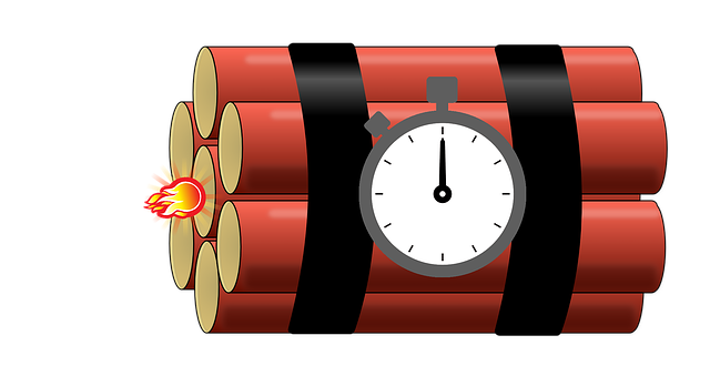 Libreng download Bomb Timer About To Blow libreng ilustrasyon na ie-edit gamit ang GIMP online image editor