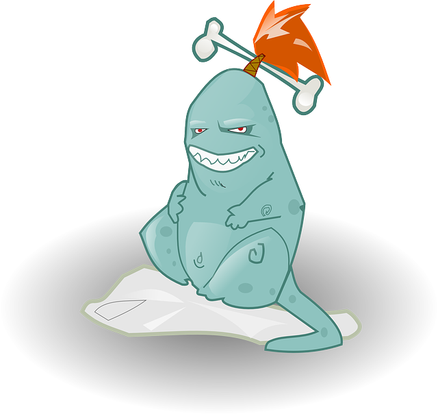 Free download Bone Monster Evil - Free vector graphic on Pixabay free illustration to be edited with GIMP free online image editor
