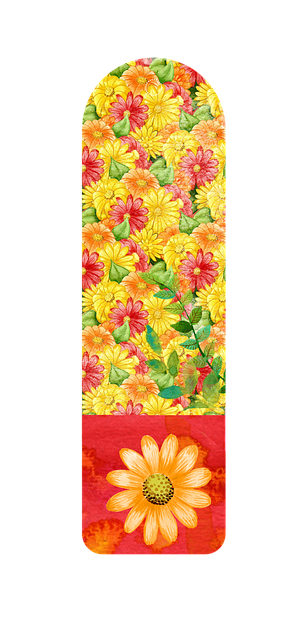 Free download Bookmark Flower Daisy -  free illustration to be edited with GIMP free online image editor