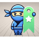 Bookmark Ninja Link Saver  organiser  screen for extension Chrome web store in OffiDocs Chromium