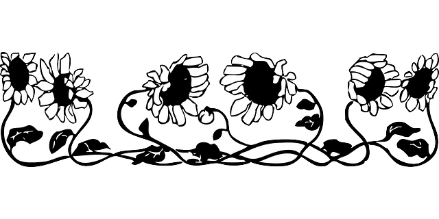 Free download Border Flowers Floral - Free vector graphic on Pixabay free illustration to be edited with GIMP free online image editor