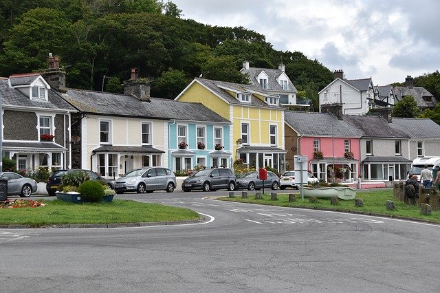 Gratis download Borth-Y-Gest Harbor Wales - gratis foto of afbeelding om te bewerken met GIMP online afbeeldingseditor