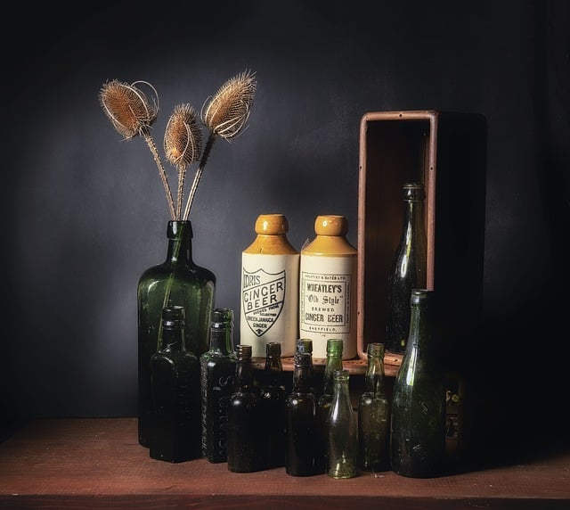 Free download bottles teasel heads ceramic free picture to be edited with GIMP free online image editor