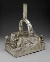 Free download Bottle, Throne with Figures free photo or picture to be edited with GIMP online image editor