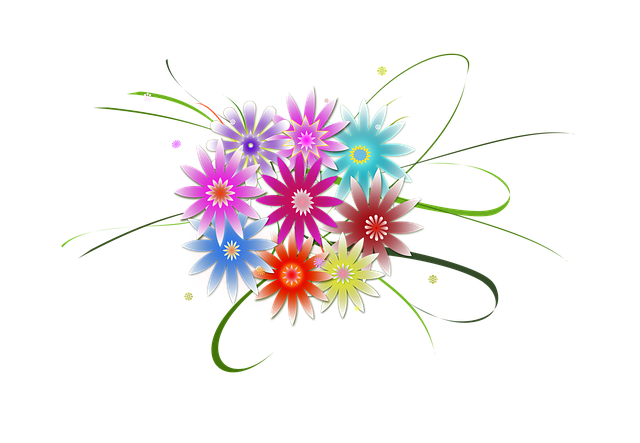 Free download Bouquet Colors Party -  free illustration to be edited with GIMP free online image editor