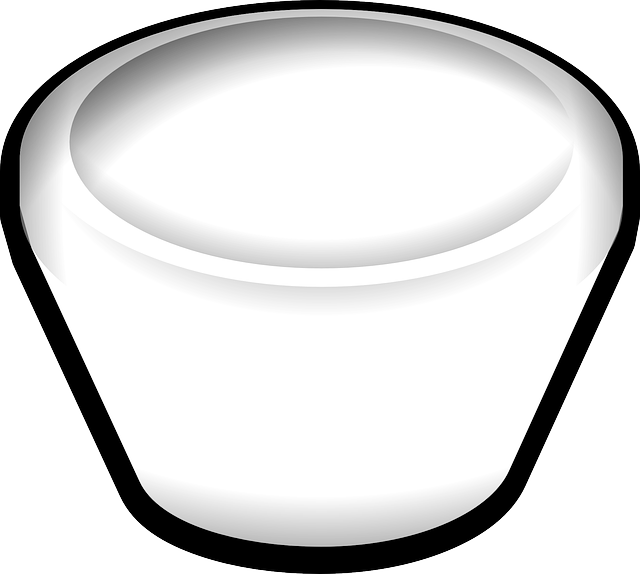 Free download Bowl White Container - Free vector graphic on Pixabay free illustration to be edited with GIMP free online image editor