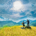 Boy and girl  screen for extension Chrome web store in OffiDocs Chromium