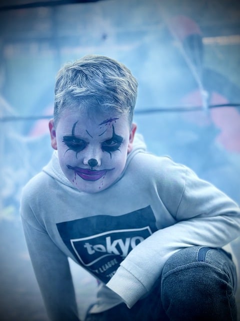 Free download boy child disguise demon view free picture to be edited with GIMP free online image editor