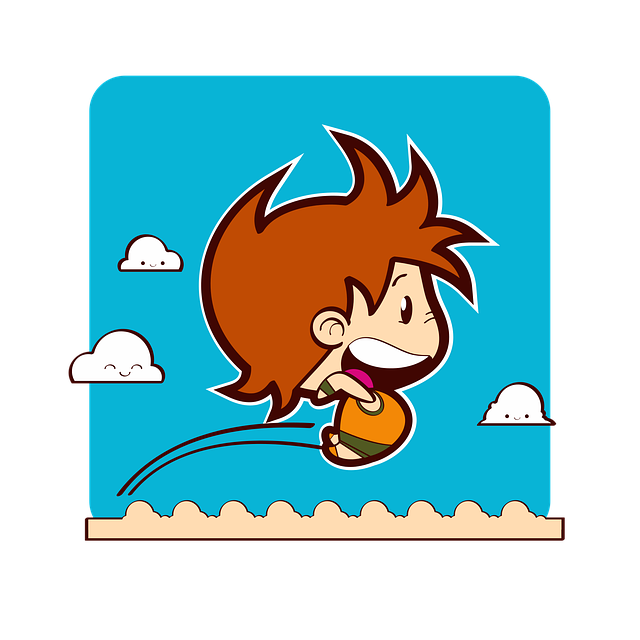 Free download Boy Jumping Athlete - Free vector graphic on Pixabay free illustration to be edited with GIMP free online image editor