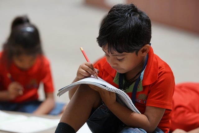 Free download boy kid notebook pencil class free picture to be edited with GIMP free online image editor