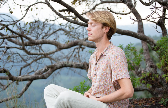 Free download boy meditate relax calm yoga free picture to be edited with GIMP free online image editor