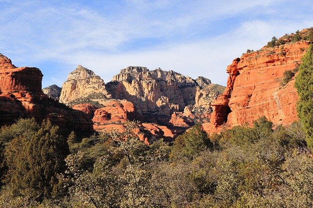 Free download Boynton Canyon Sedona Red Rocks free photo template to be edited with GIMP online image editor