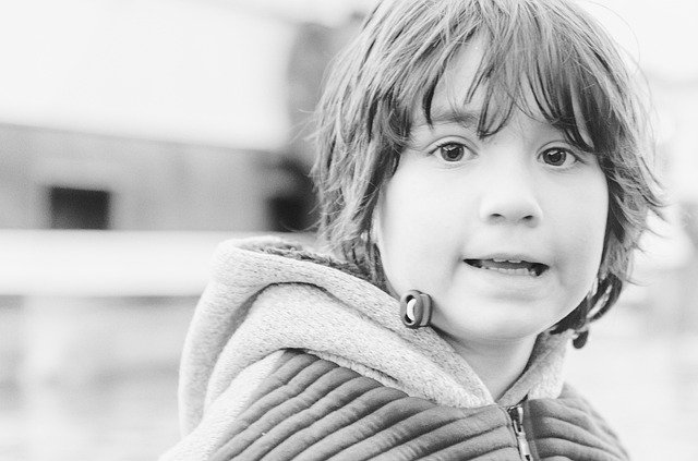 Template Photo Boy Portrait Black And White -  for OffiDocs
