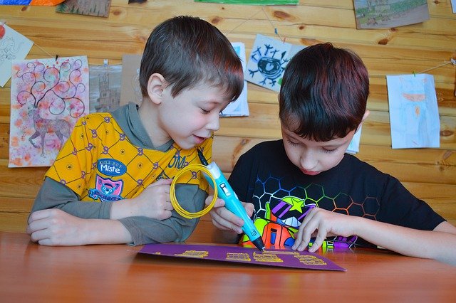 Free download boys arts and crafts activity kids free picture to be edited with GIMP free online image editor