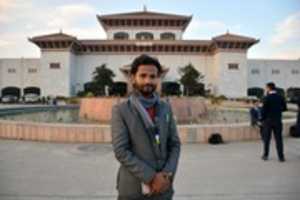 Free download BP Sah At Parliament of Nepal free photo or picture to be edited with GIMP online image editor