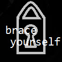 Brace Yourself  screen for extension Chrome web store in OffiDocs Chromium