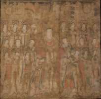 Free download Brahma with Attendants and Musicians free photo or picture to be edited with GIMP online image editor