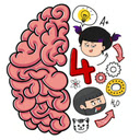 Brain Test 4: Tricky Friends Face new challenges!  screen for extension Chrome web store in OffiDocs Chromium