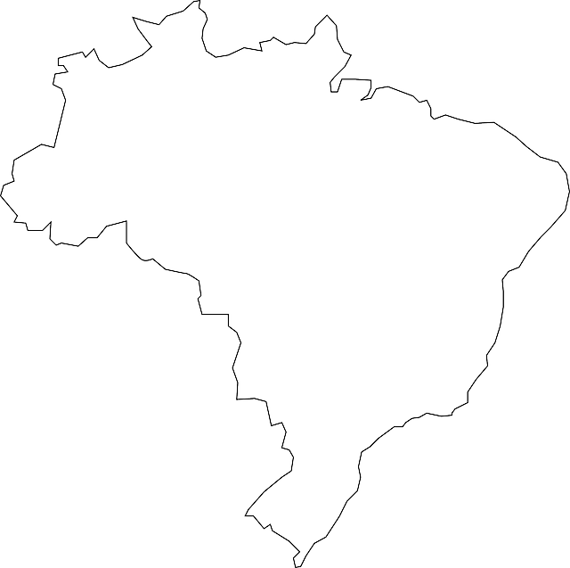 Free download Brazil Country Map - Free vector graphic on Pixabay free illustration to be edited with GIMP free online image editor