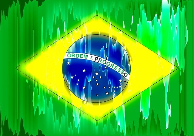 Free download Brazil National Flag -  free illustration to be edited with GIMP free online image editor