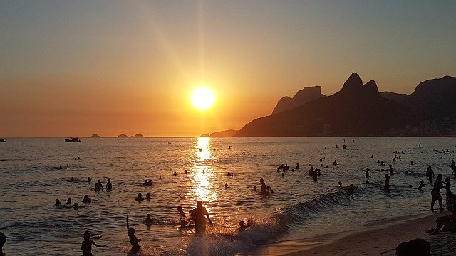 Free download Brazil Rio De Janeiro Beach -  free photo or picture to be edited with GIMP online image editor