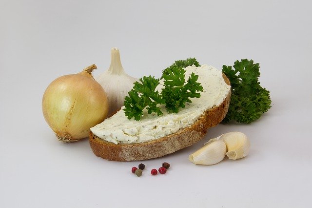 Free download Bread Onion Garlic -  free photo or picture to be edited with GIMP online image editor