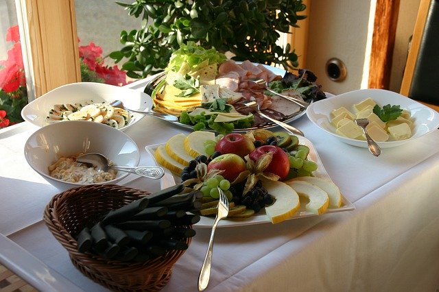 Descărcare gratuită Breakfast Buffet - fotografie sau imagini gratuite pentru a fi editate cu editorul de imagini online GIMP