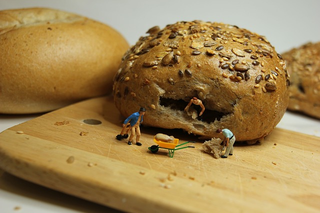 Free download breakfast bun miniature figures free picture to be edited with GIMP free online image editor