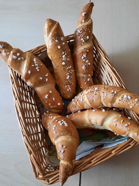 Free download breakfast roll pretzel stick food free picture to be edited with GIMP free online image editor