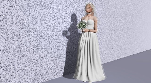 Free download Bride Wedding Dress -  free illustration to be edited with GIMP free online image editor
