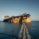 bridge and small island  screen for extension Chrome web store in OffiDocs Chromium