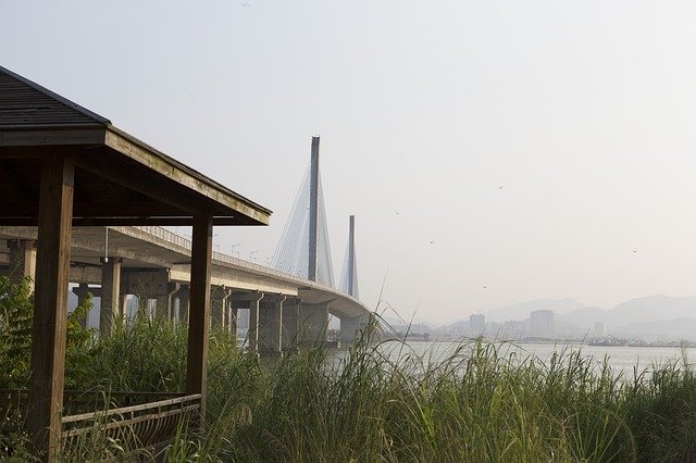 دانلود رایگان Bridge City China - عکس یا تصویر رایگان برای ویرایش با ویرایشگر تصویر آنلاین GIMP